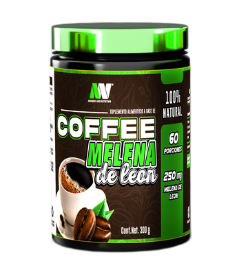 Coffee Melena de Leon 300 g /60 Serv. Advance Labs Nutrition