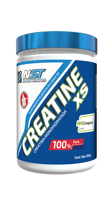 Creatina XS Monohidratada con Creapure ®️ 60 Serv. NST