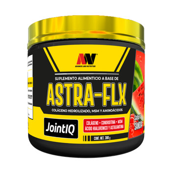 ASTRA-FLX Colageno, Ácido Hialurónico, MSM y Astaxantina 300 grs 30 Serv. Advance Labs Nutrition