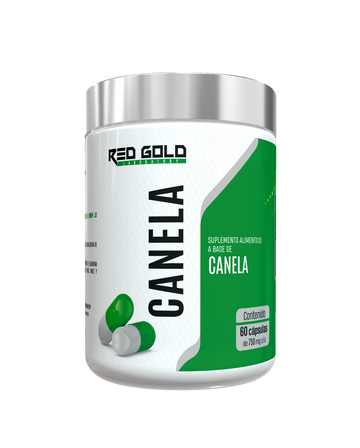 Canela 60 Cápsulas 750 mg c/u Red Gold Naturals