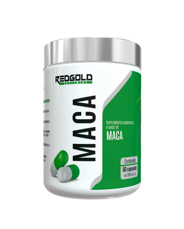 Maca 60 Cápsulas 750 mg c/u Red Gold Naturals