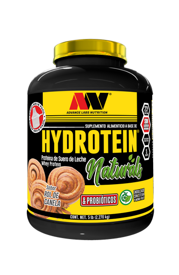 Hydrotein Naturals, Proteína de suero de leche, 5lbs