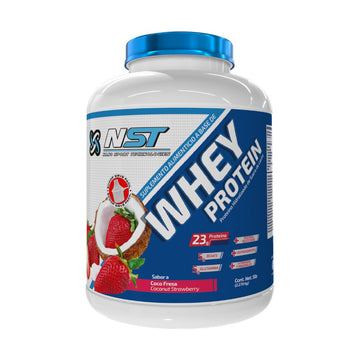 NST Whey Protein Suero de leche con encimas digestivas 65 Servicios 5 Lbs