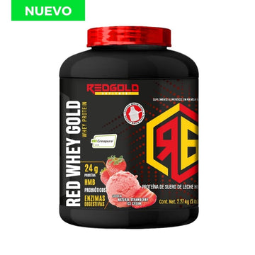 Red Whey Gold, 5lbs, Con Creapure ®️ – Red Gold
