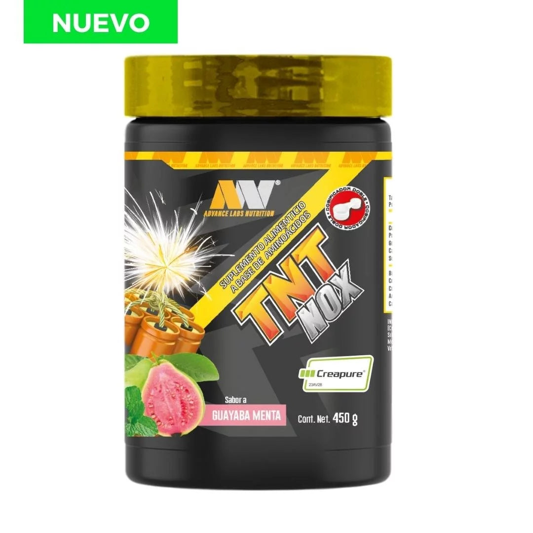 TNT NOX, 450g, Con Creapure ®️ – Advance Nutrition