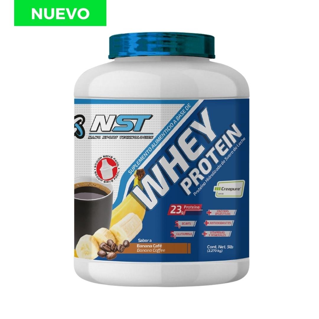 Whey Protein, 5lbs, Con Creapure ®️ – NST