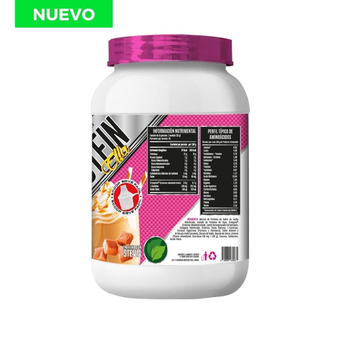 Whey Protein Ella, 30 Porciones, 3lbs, Con Creapure ®️ – Advance Nutrition