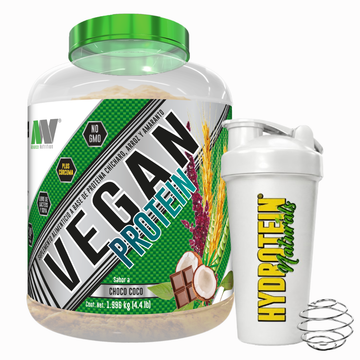 Vegan Protein + Shaker gratis  Advance Labs Nutrition Con Curcuma 4.4 Lbs