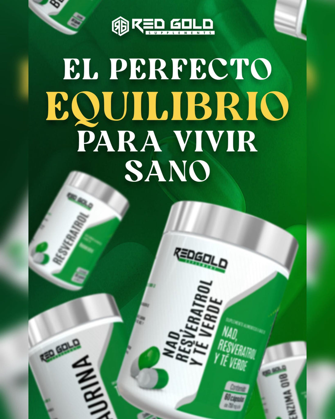 Maca 60 Cápsulas 750 mg c/u Red Gold Naturals