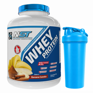 Proteína NST Suero de leche + SHAKER GRATIS 65 Servicios 5 Lbs