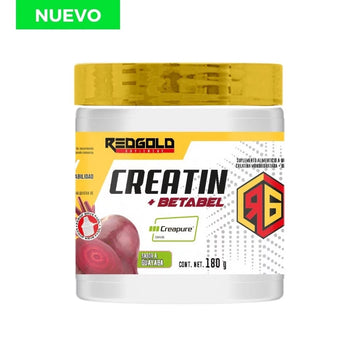 Creatina Betabel, 30 Porciones, 180g, Con Creapure ®️ – Red Gold