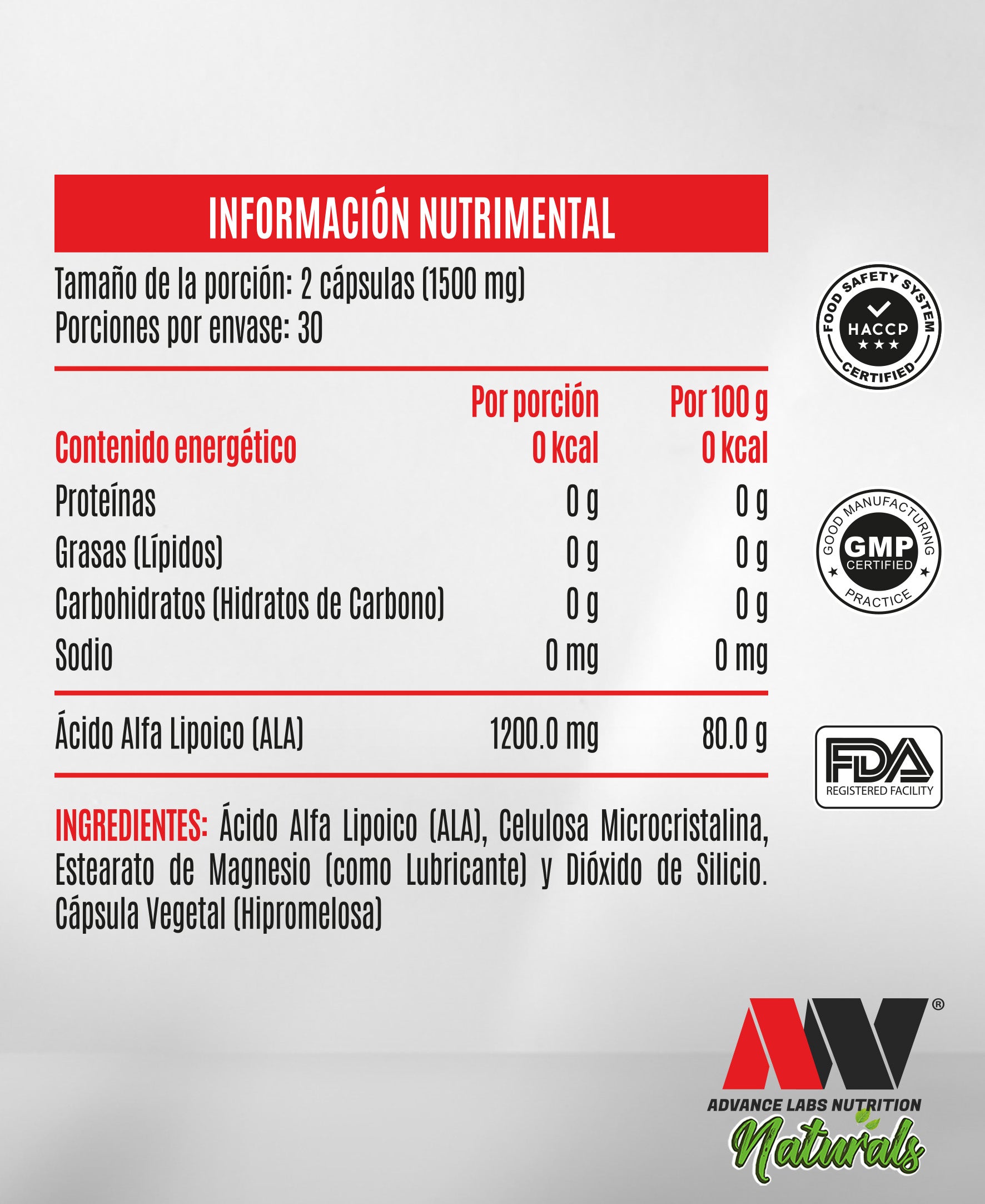 cido Alfa Lipoico cido Alfa Lipoico