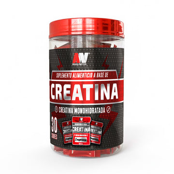 Creatina monohidratada en sobres de 5g, 30 sobres, Advance Nutrition