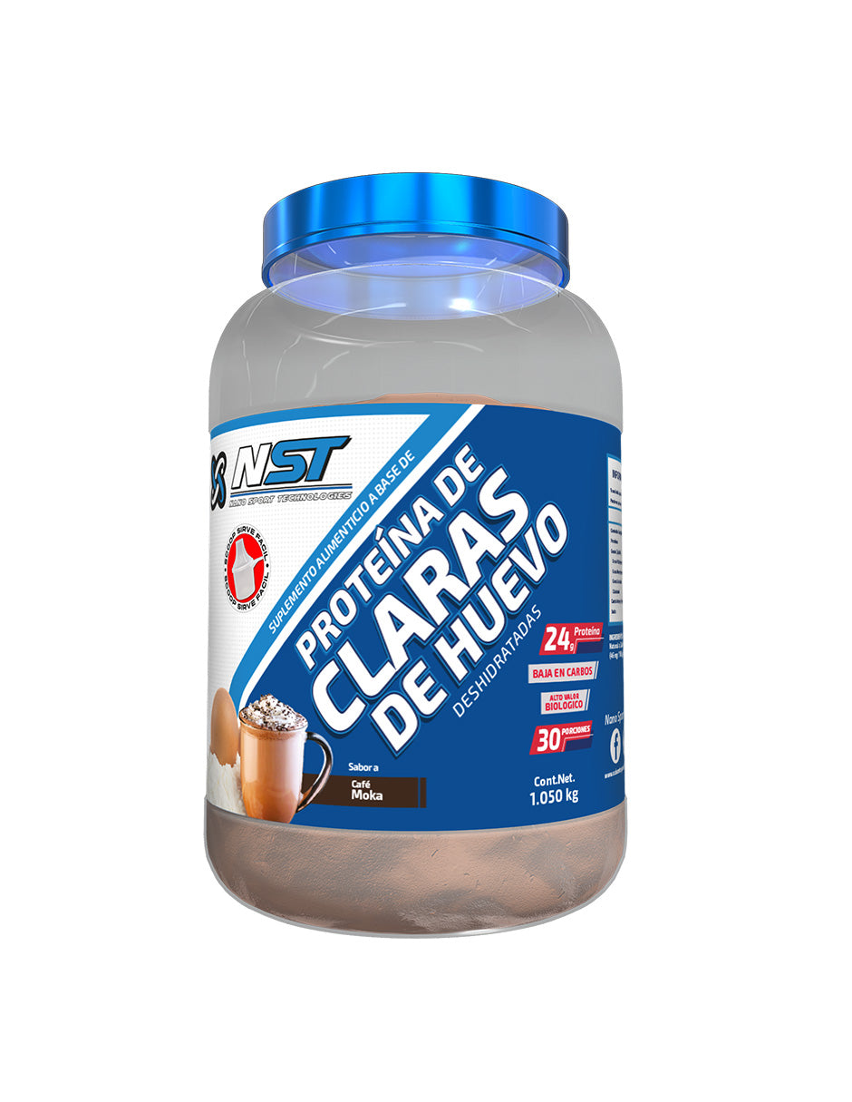 Proteína en polvo a base de Claras De Huevo Deshidratas 30 servicios NST