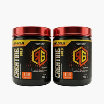 Duo Pack: Creatina Monohidratada Red Gold 500g