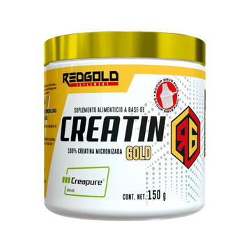 Creatina Gold, Con ingrediente patentado Creapure ®️, 30 porciones, 150g