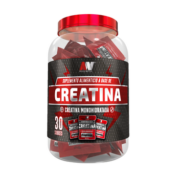 Creatina monohidratada en sobres de 5g, 30 sobres, Advance Nutrition