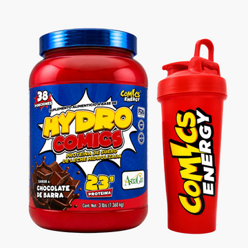 Proteína whey con AstraGin Hydro Comics Energy (40 Porciones) - Comics Energy
