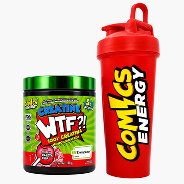 Creatina Monohidratada Creatine WTF!? 100 %  Creapure - Comics Energy
