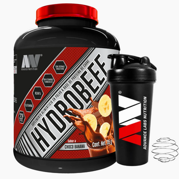 Proteína de Carne Hidrolizada Hydrobeef Advance Nutrition + SHAKER (56 Servicios)
