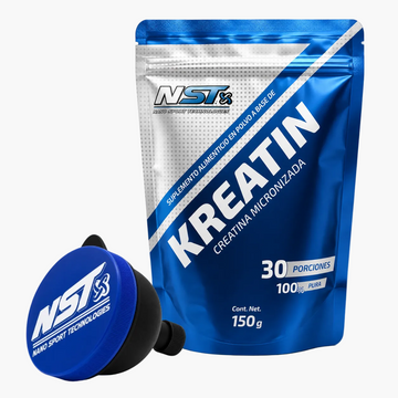 Creatina Monohidratada Micronizada Kreatin NST + embudo –  (100% Pura) 150 grs