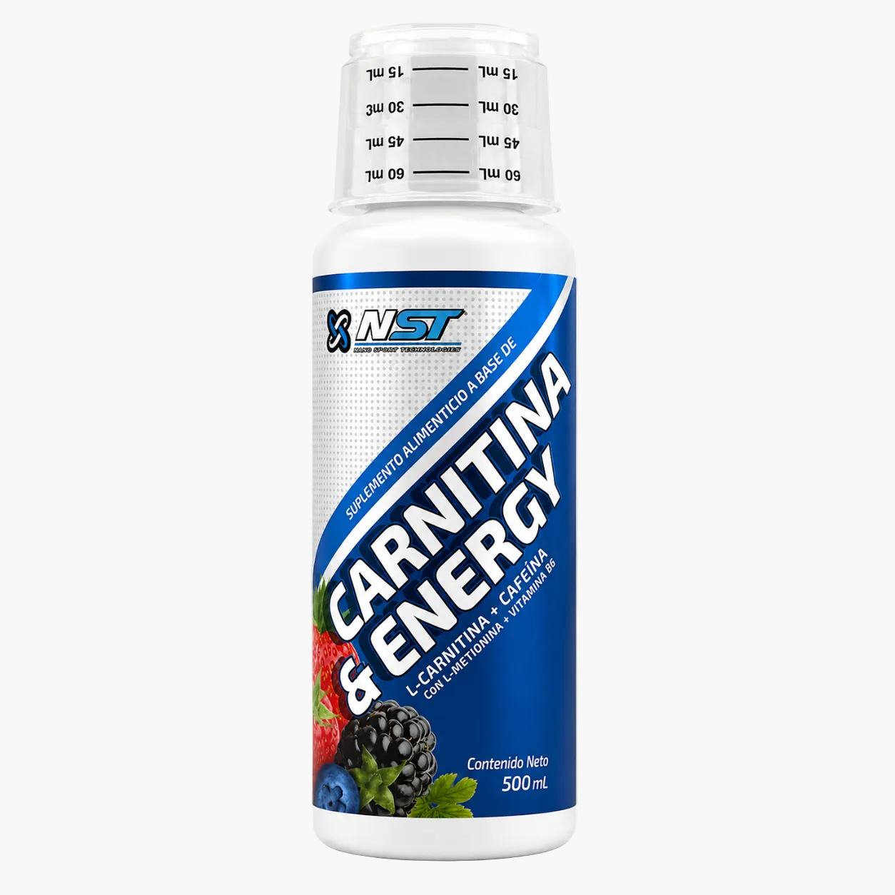Carnitina Líquida con Cafeína, L-Metionina y Vitamina B6 (33 Serv. 500