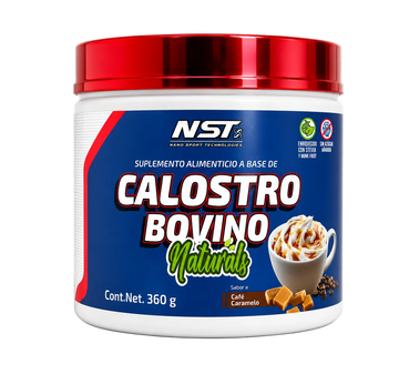 Calostro Bovino Naturals NST sabor Café Caramelo (360 g) 60 Servicios