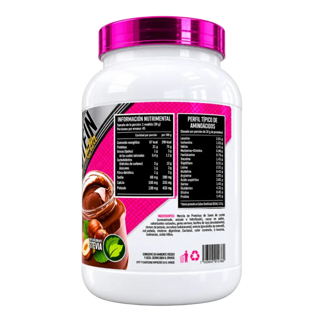 Proteína Whey Ella, Advance Nutrition, 1.362 kg (3 lbs)