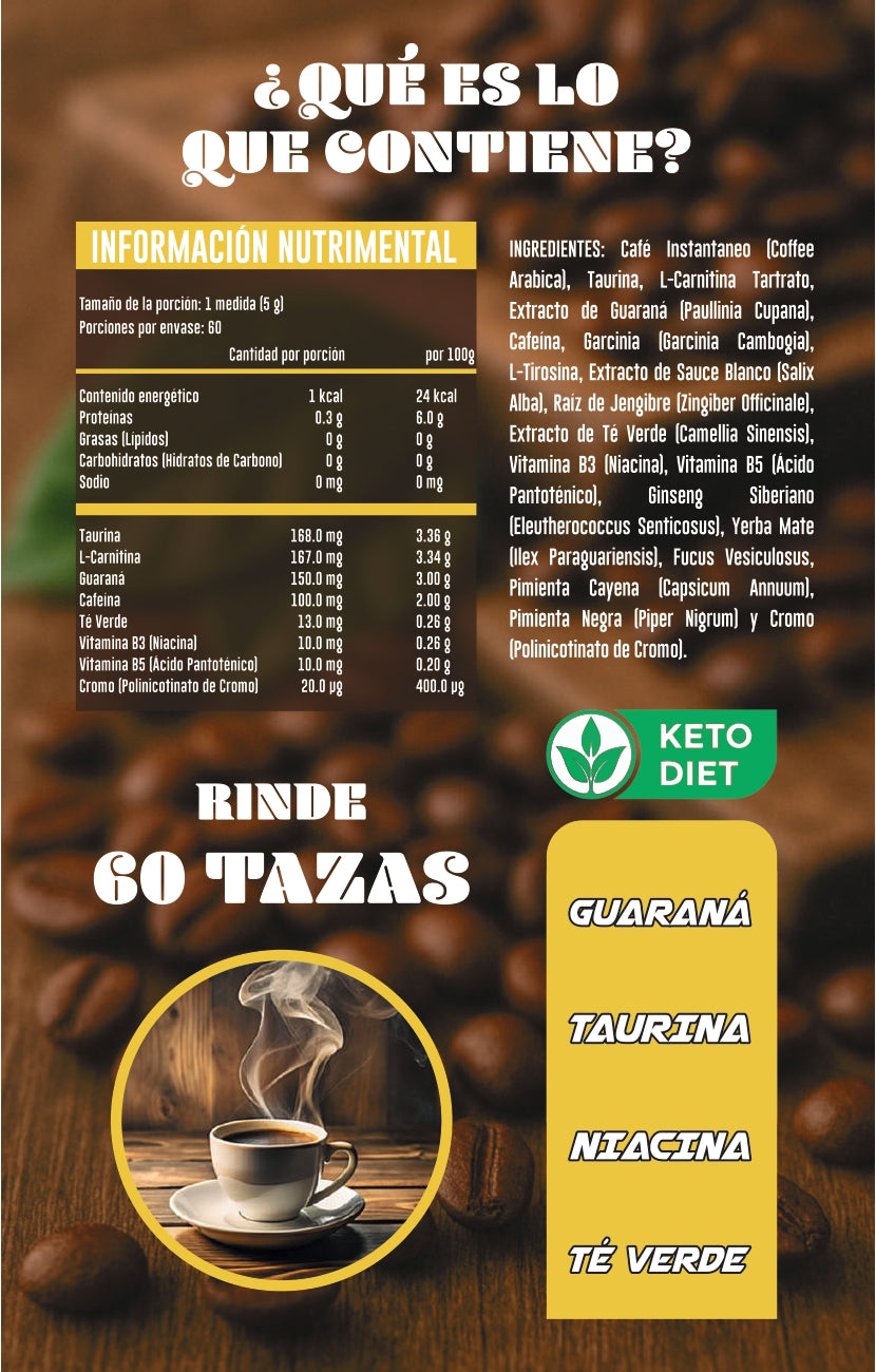 COFFEE FIT 30 tazas Café energético & termogénico Advance Labs Nutrition