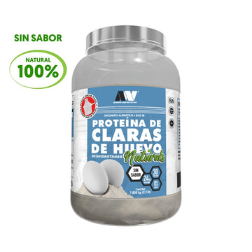 Proteína en polvo a base de claras de huevo deshidratadas versión Naturals SIN SABOR 900 grs
