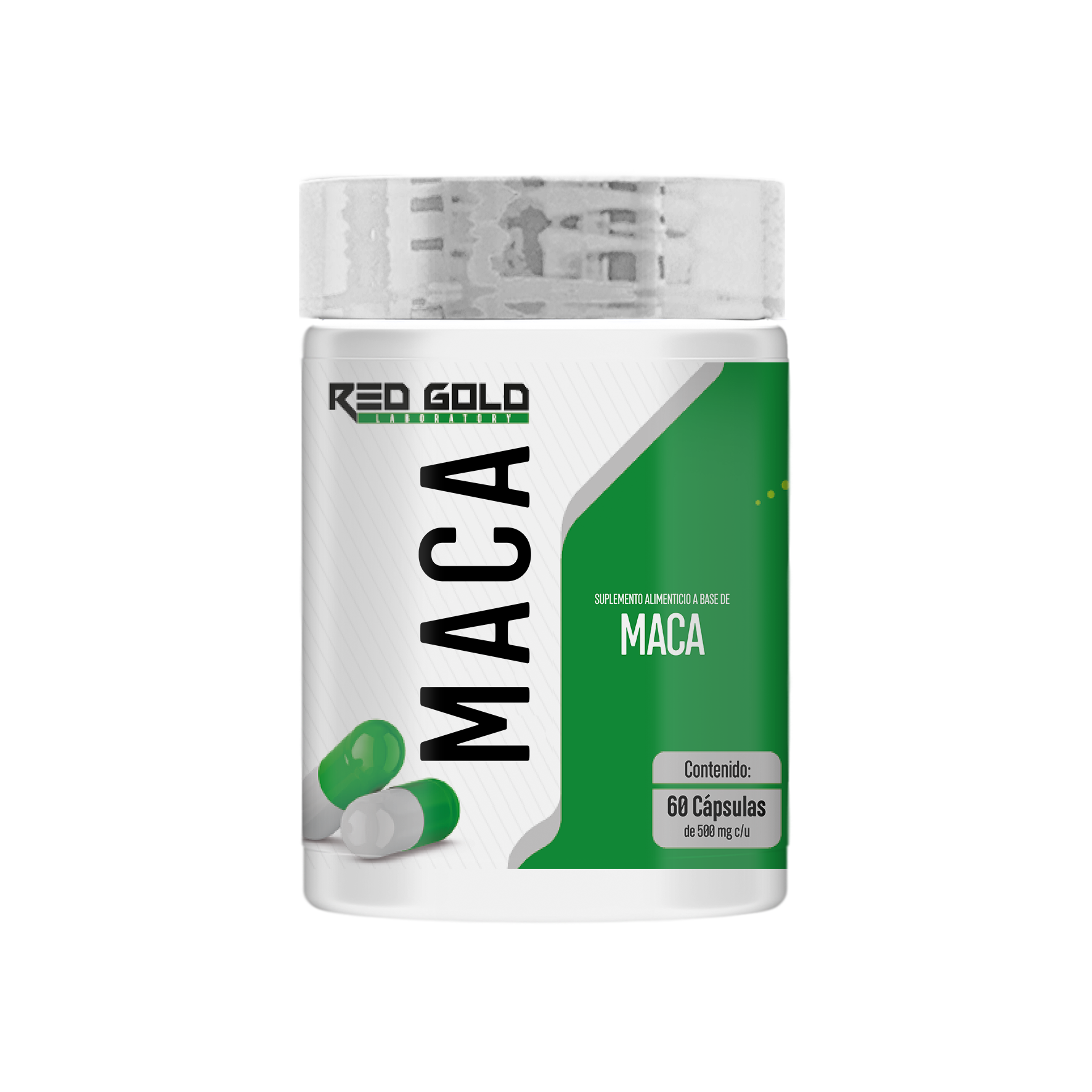 Maca, 60 cápsulas de 500mg