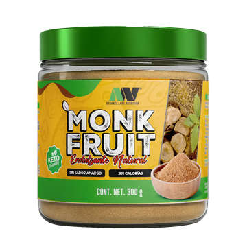 Endulzante Monk Fruit Natural Keto Sin Calorías 300g Advance Labs Nutrition