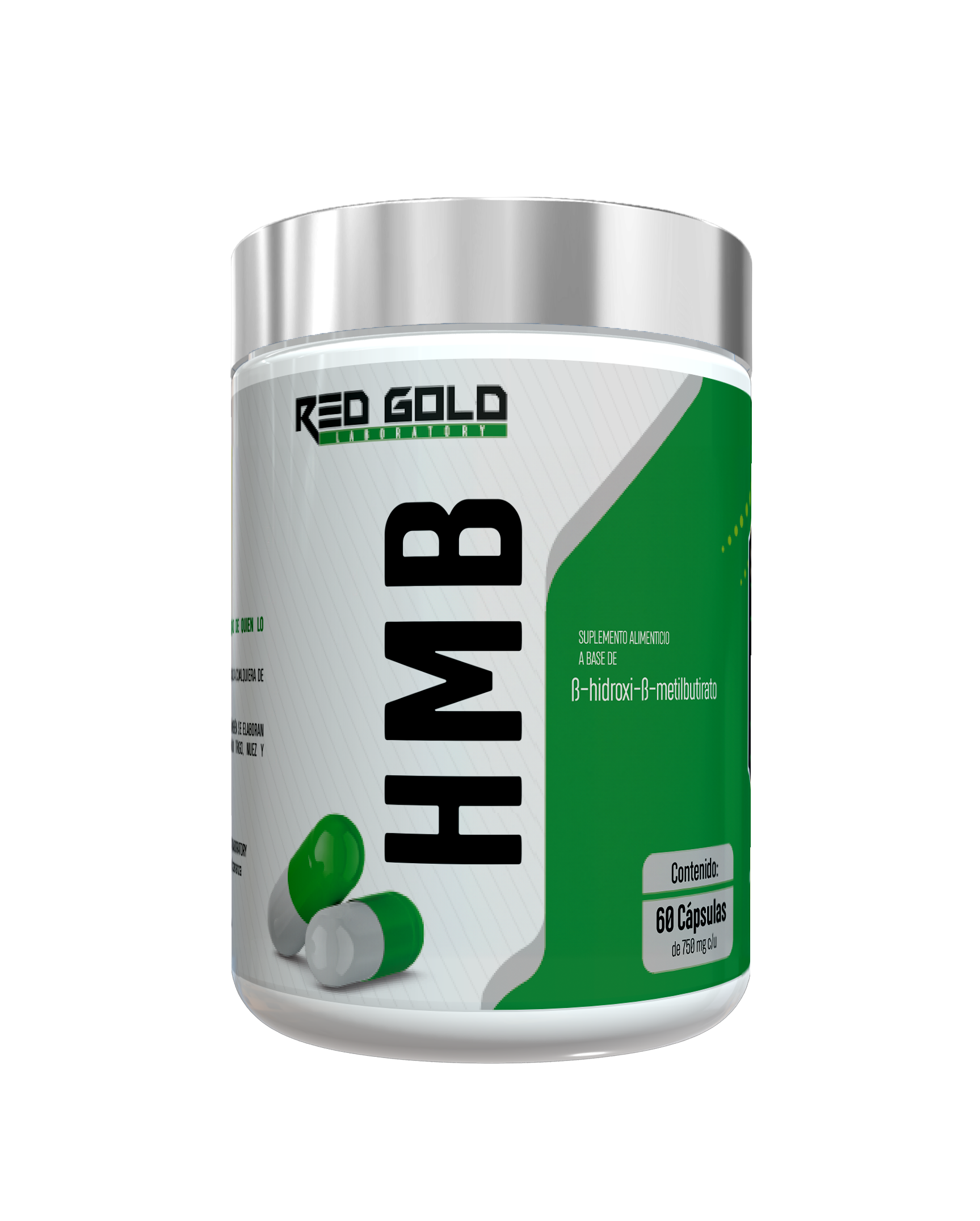 HMB - Máxima Recuperación y Crecimiento Muscular (60 cápsulas)