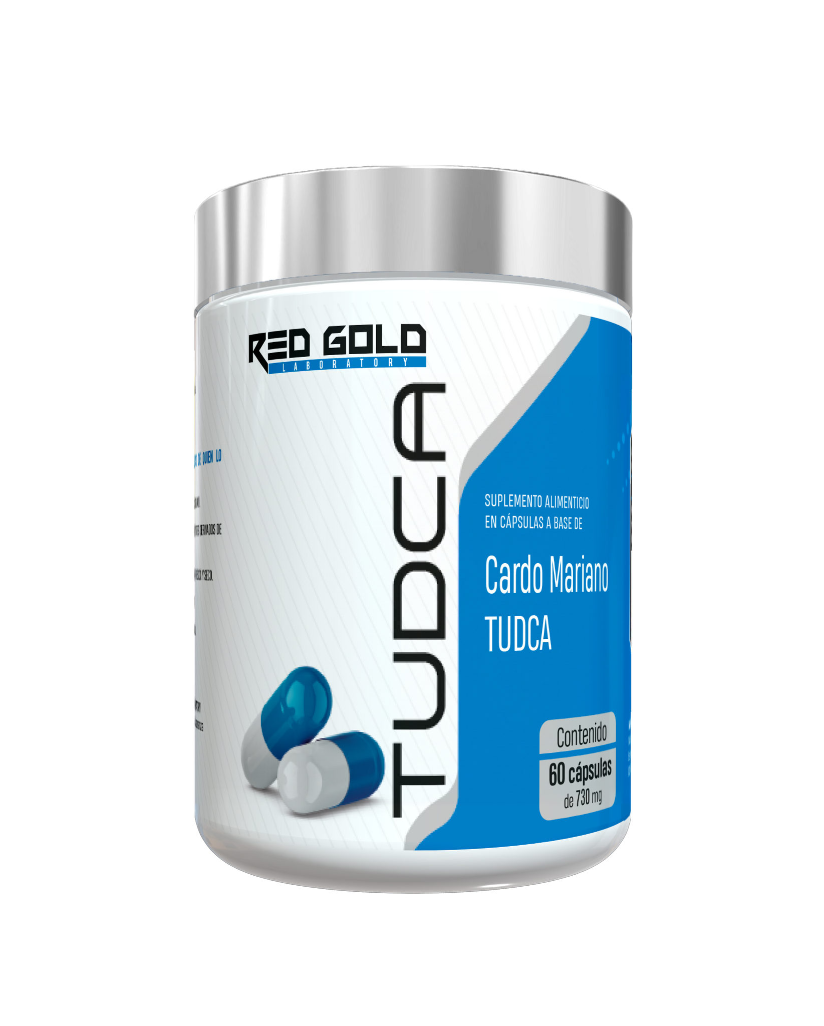Tudca 60 Cápsulas 730 mg c/u Red Gold Naturals