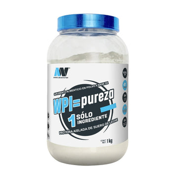 Pureza-Iwp-100 Aislado de suero de leche 100% Natural Sin sabor 1Kg