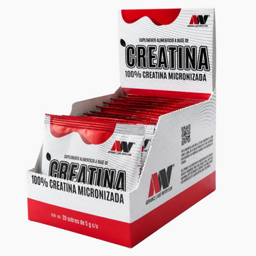Creatina Micronizada Caja con 20 sobres Advance Nutrition Sin Sabor