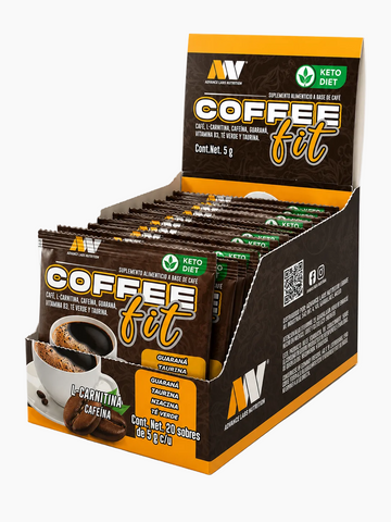 Coffee Fit Caja con 20 sobres Advance Nutrition