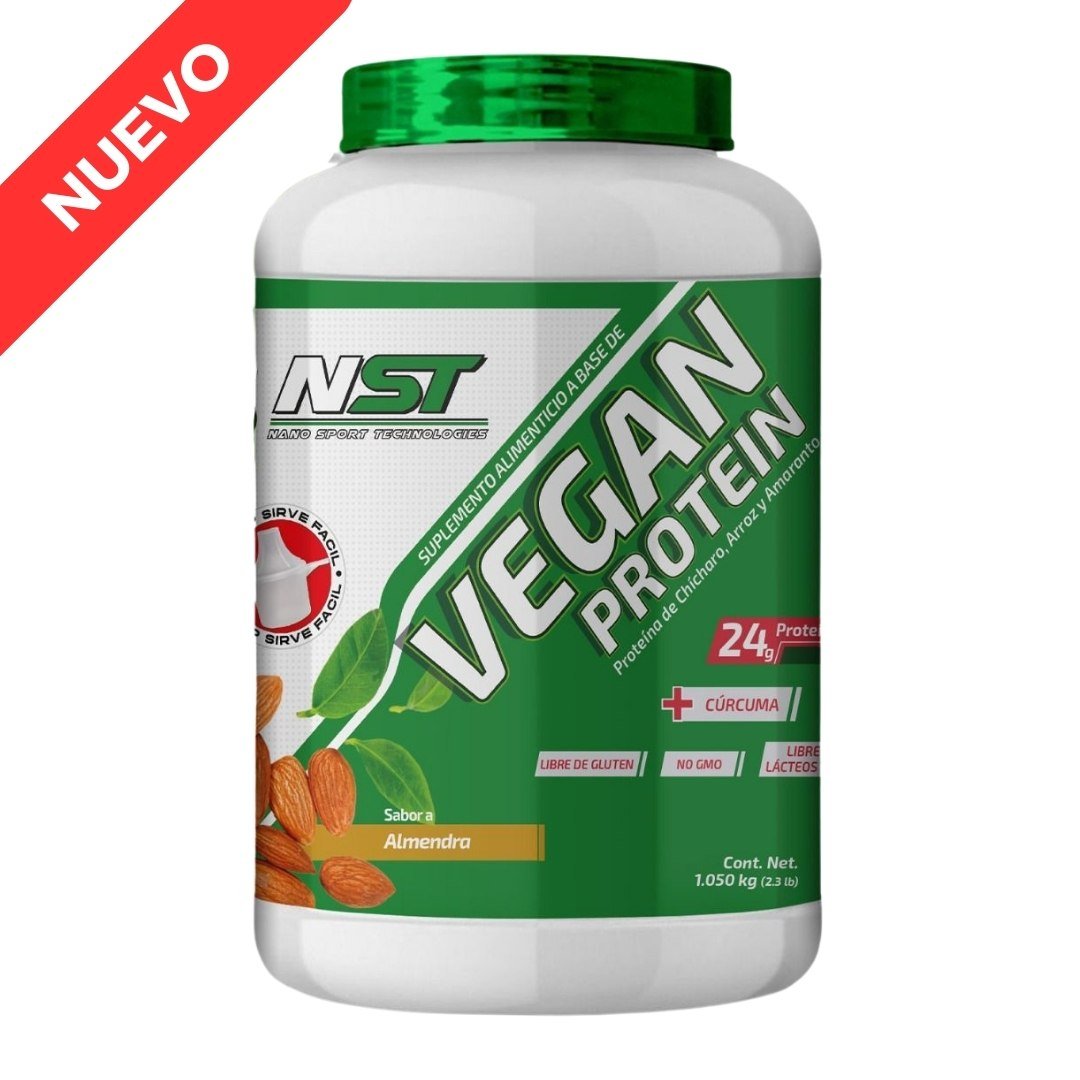 Vegan Protein – Proteína Vegana (A Base De Chícharo, Arroz Y Amaranto), 1050g, NST